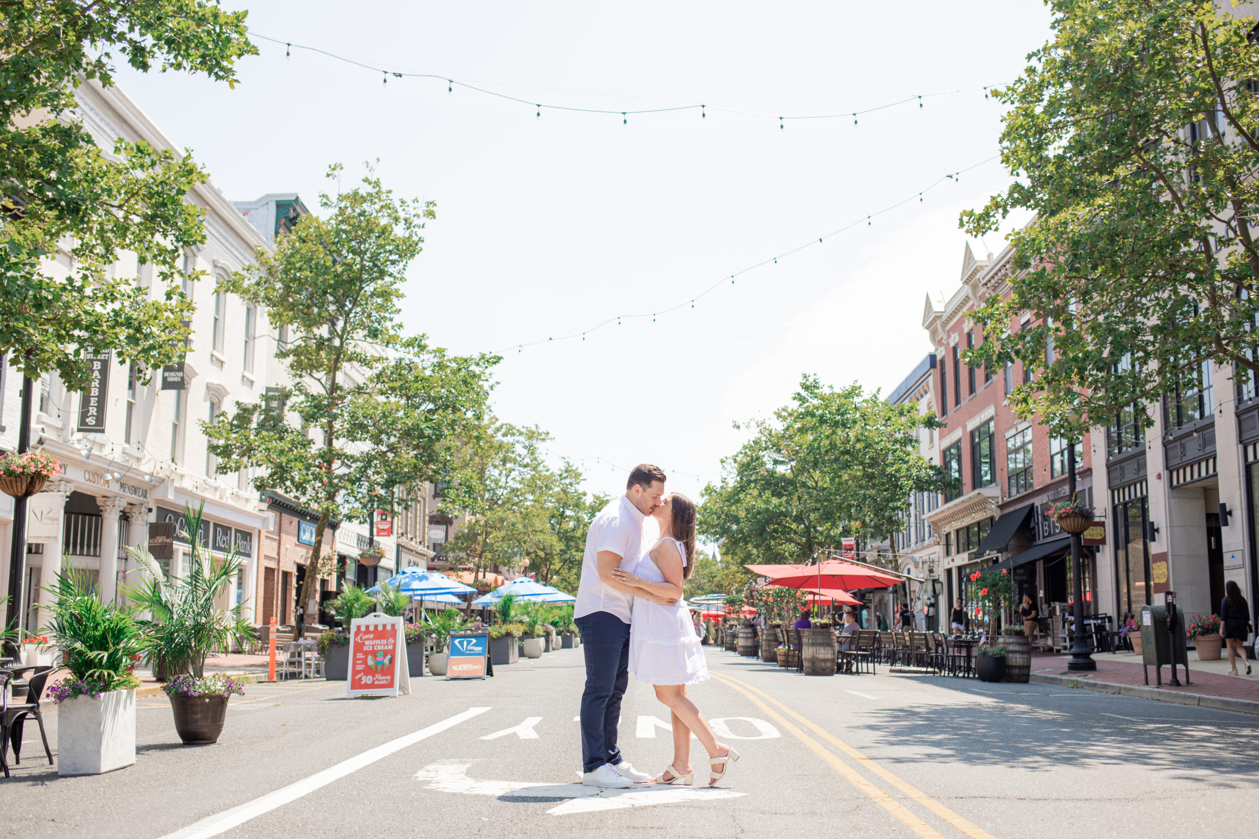 Red Bank engagement photography